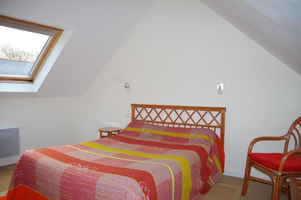 Gites Du Manoir De Goandour Крозон Номер фото